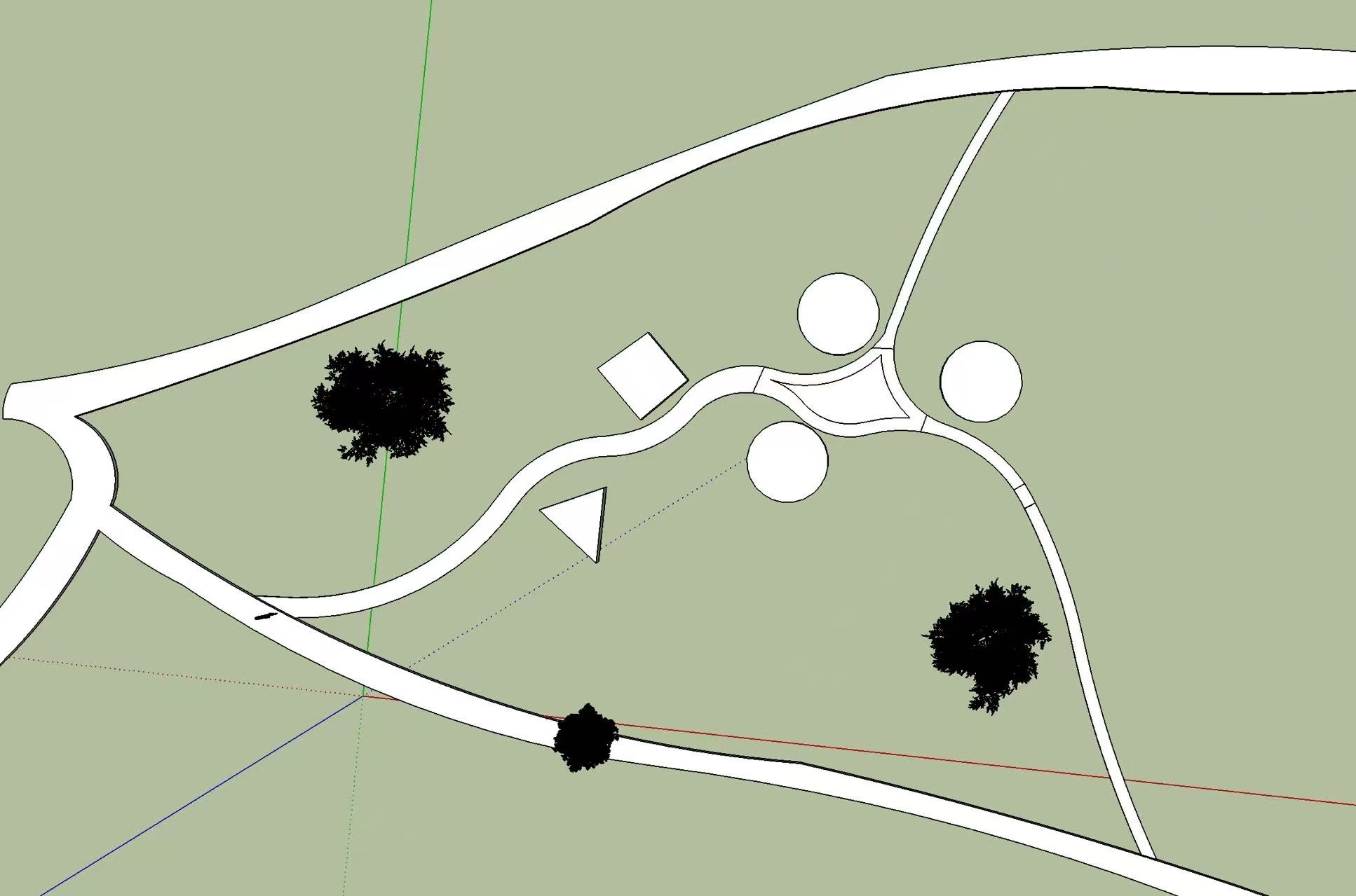 Herbal pathway mockup